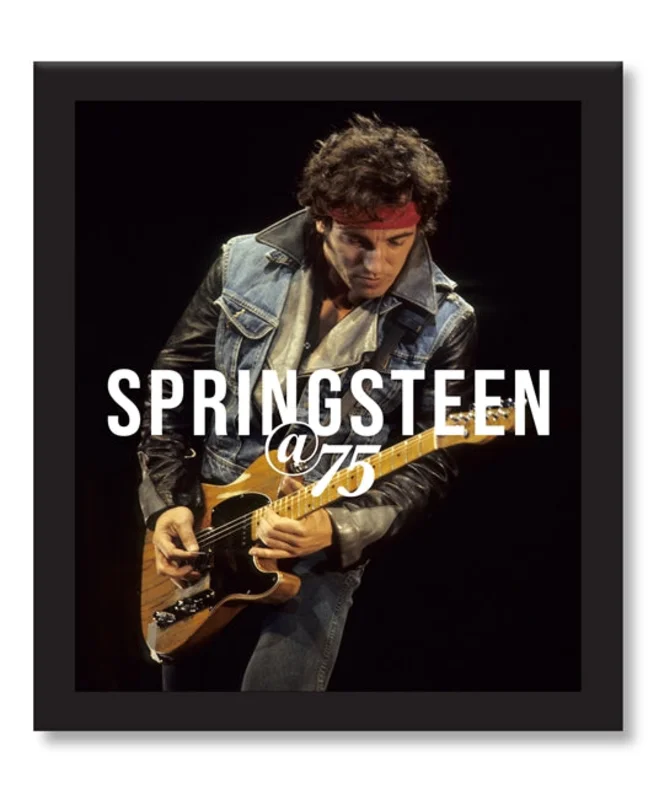 BRUCE SPRINGSTEEN - SPRINGSTEEN AT 75 - HARDCOVER - BOOK
