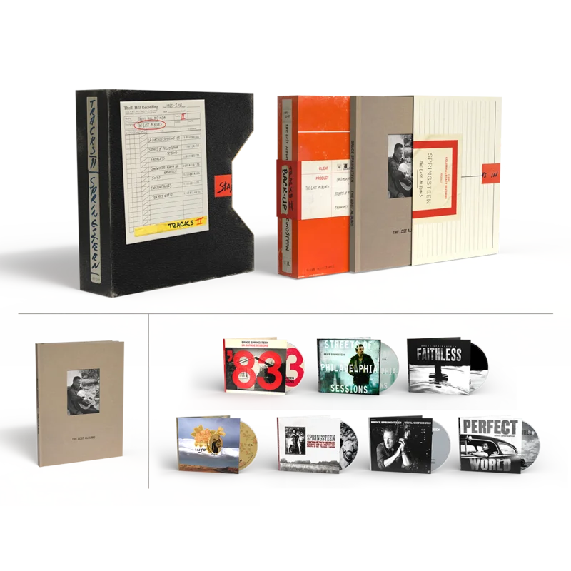 BRUCE SPRINGSTEEN - TRACKS II: THE LOST ALBUMS - 7-CD - COMPACT DISC BOXED SET