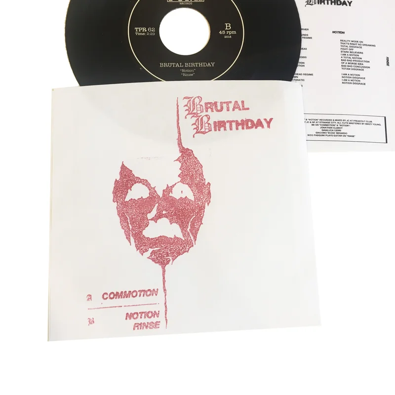 Brutal Birthday: S/T 7" (new)