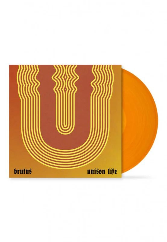 BRUTUS 'UNISON LIFE' LP - TRANSPARENT ORANGE