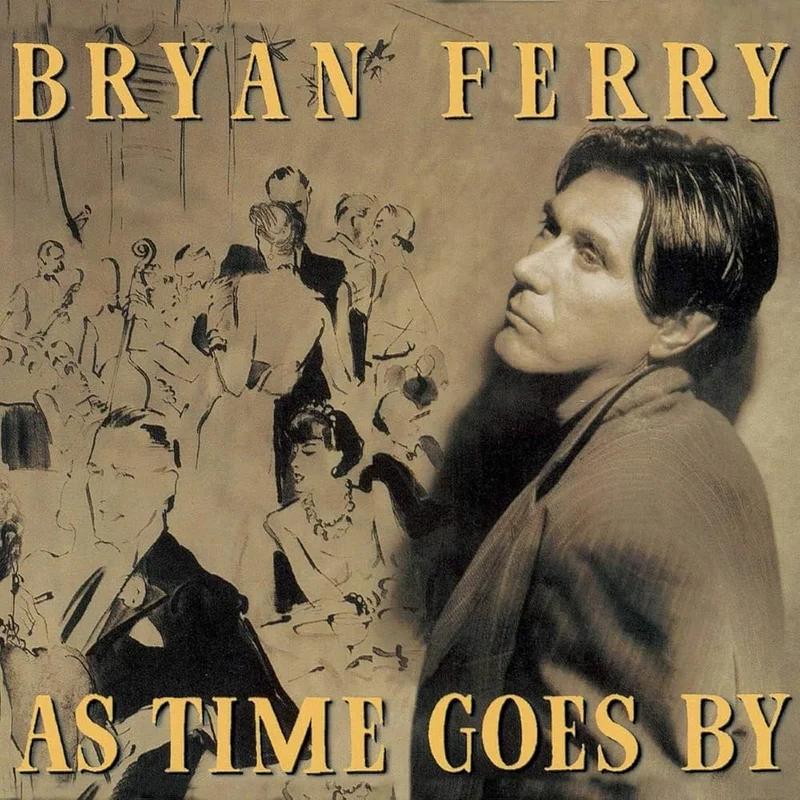 BRYAN FERRY - AS TIME GOES BY - HONEY GOLD COLOR - VINYL LP