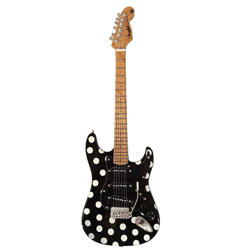 BUDDY GUY - FENDER STRAT POLKA-DOT FINISH - MINI GUITAR