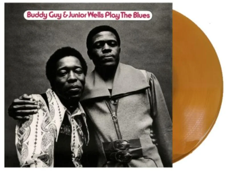 BUDDY GUY & JUNIOR WELLS 'PLAY THE BLUES' LP - TRANSLUCENT GOLD