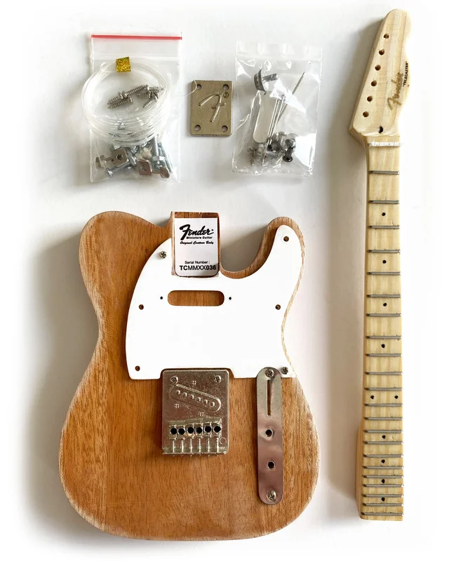BUILD YOUR OWN FENDER TELECASTER - MINI GUITAR
