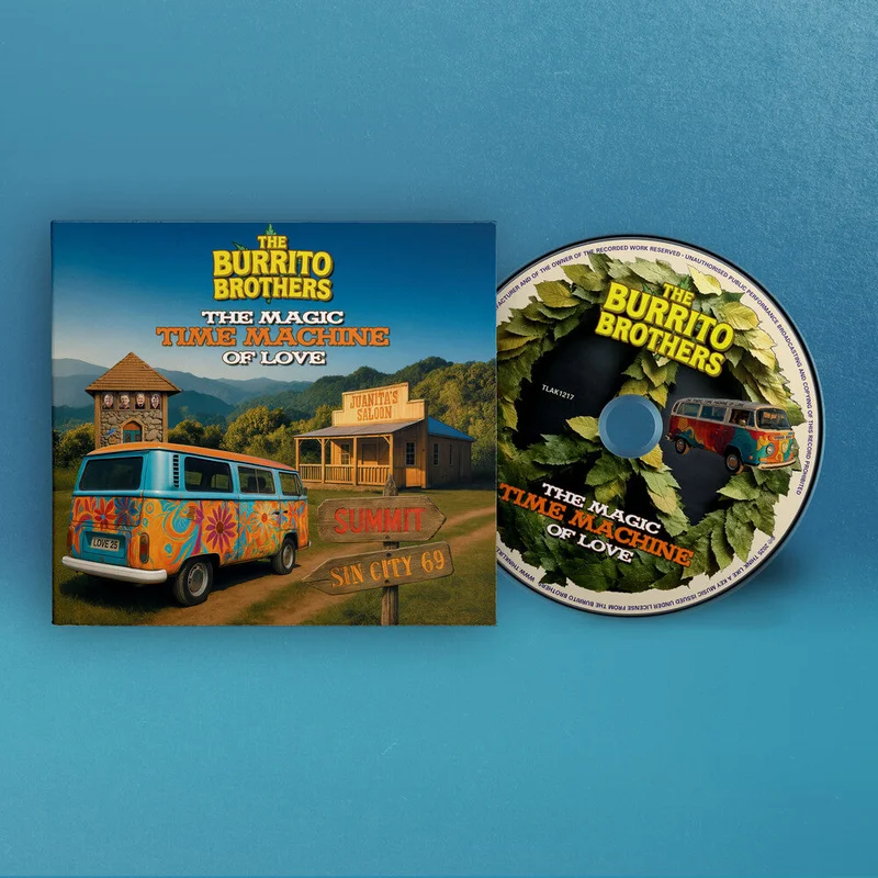 Burrito Brothers - Magic Time Machine Of Love [Digipak]