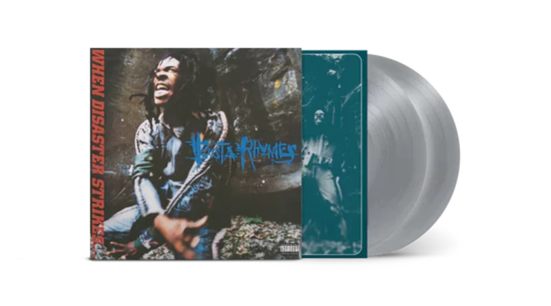 BUSTA RHYMES 'WHEN DISASTER STRIKES' 25TH ANNIVERSARY EDITION 2LP - SILVER