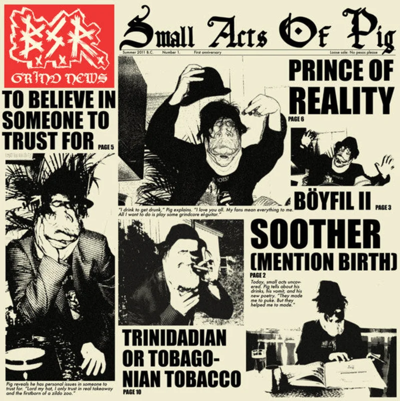 BxSxRx / Parlamentarisk Sodomi: Untitled / Small Acts Of Pig 12"