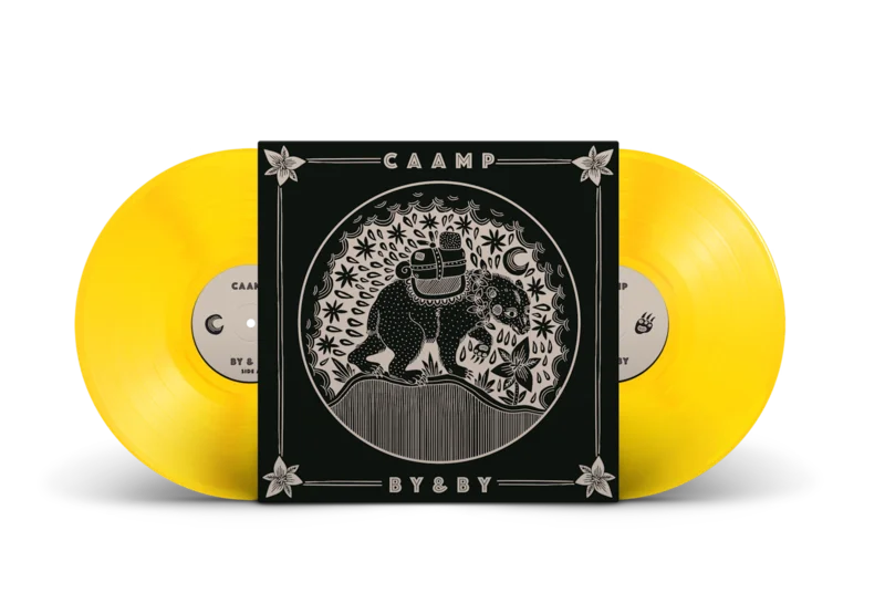 CAAMP - BY & BY - YELLOW COLOR - 2-LP - VINYL LP