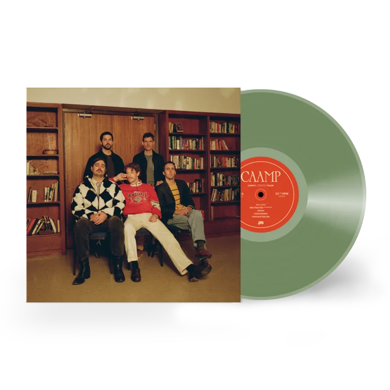 CAAMP - COPPER CHANGES COLOR - INDIE EXCLUSIVE EDITION WITH POSTER - OLIVE COLOR - VINYL LP