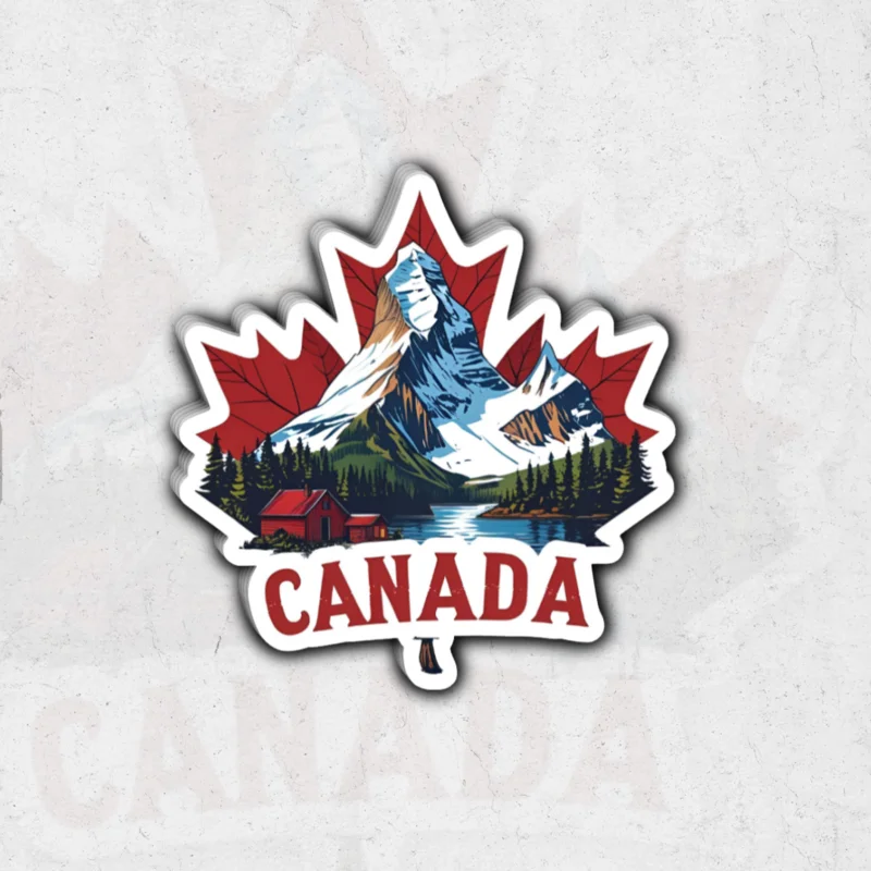 Canada Country (SK Exclusive)- glossy vinyl sticker
