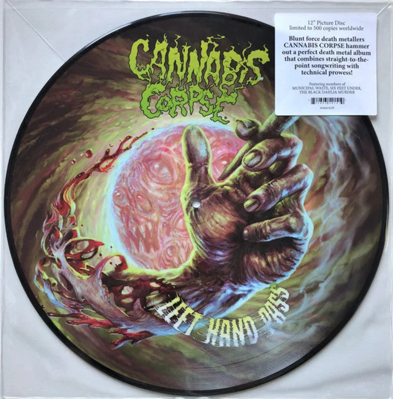 CANNABIS CORPSE 'LEFT HAND PASS' LP - PICTURE DISC