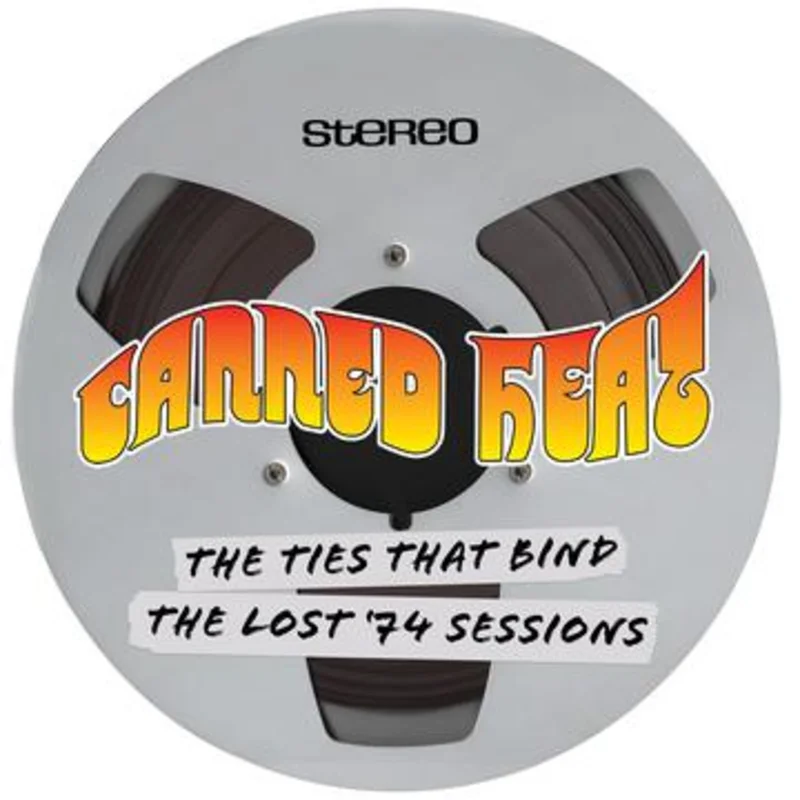 CANNED HEAT 'THE TIES THAT BIND' LP - LTD. - METALLIC GOLD