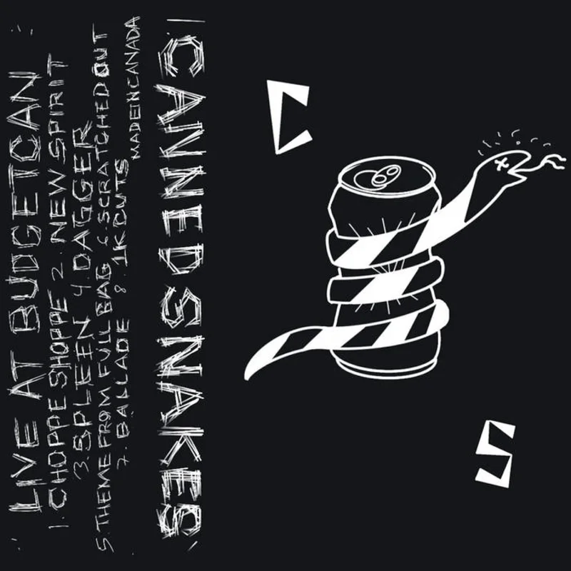 Canned Snakes: Live At Budgetcan cassette