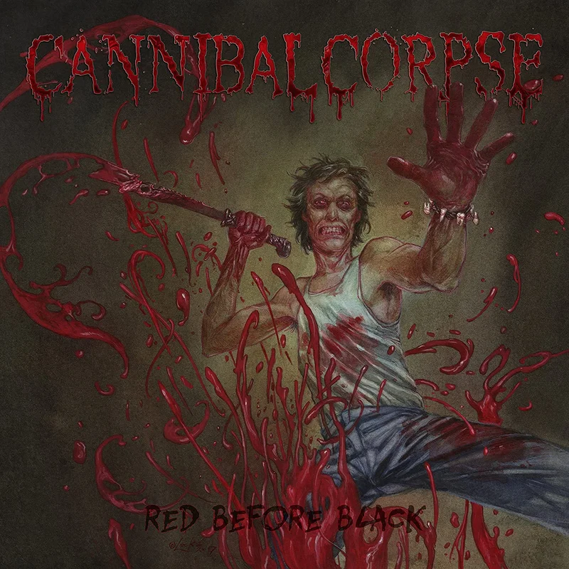 CANNIBAL CORPSE 'RED BEFORE BLACK' LP - PICTURE DISC