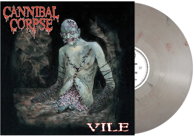 Cannibal Corpse: Vile 12" (gray/red vinyl) (PRE-ORDER)