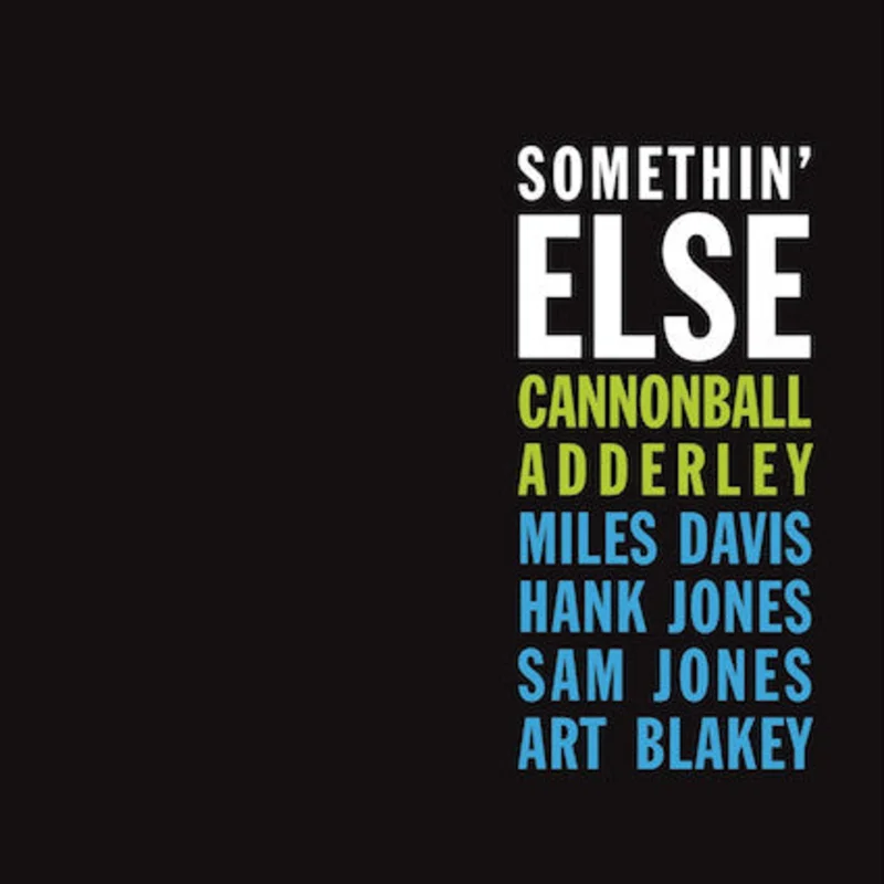 Cannonball Adderley: Somethin' Else 12"