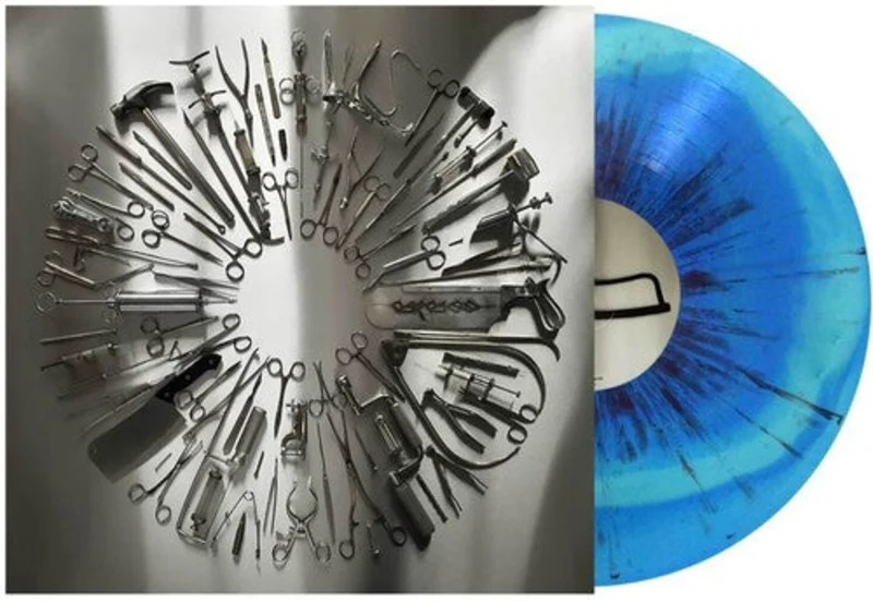 CARCASS 'SURGICAL STEEL' LP - BLUE/RED/SPLATTER