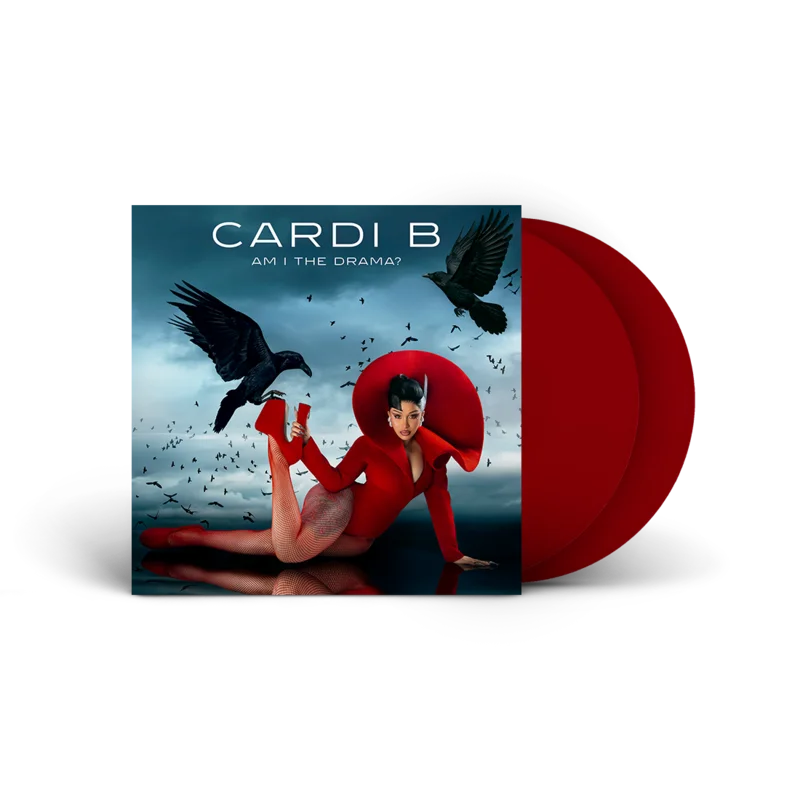 CARDI B - AM I THE DRAMA? - APPLE RED COLOR - 2-LP - VINYL LP