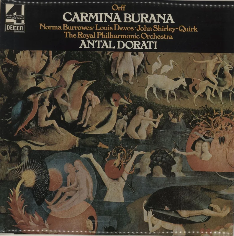 Carl Orff Carmina Burana UK Vinyl LP
