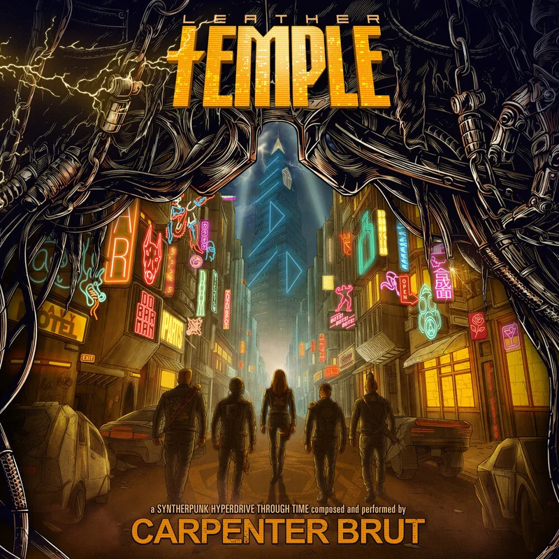 Carpenter Brut: Leather Temple 12" (yellow vinyl)