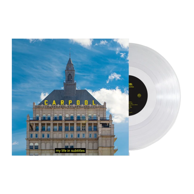 CARPOOL MY LIFE IN SUBTITLES LP - EXCLUSIVE - LTD. 100 - CLEAR