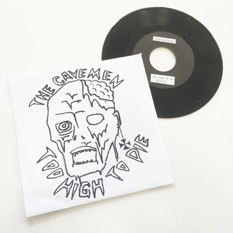 Cavemen: Too High to Die 7"