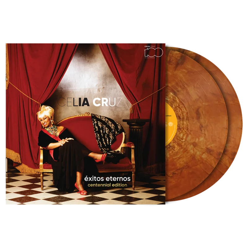 CELIA CRUZ - EXITOS ETERNOS: CENTENNIAL EDITION - COPPER COLOR - 2-LP - VINYL LP