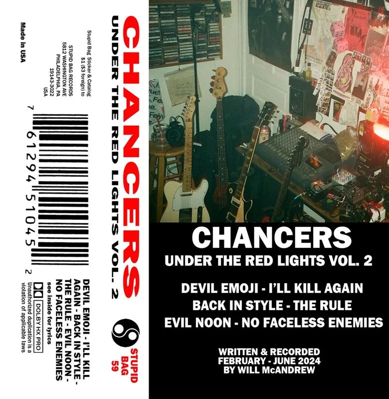 Chancers: Under The Red Lights Vol. 2 cassette