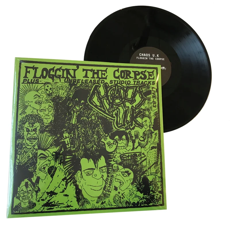 Chaos UK: Floggin' the Corpse 12"