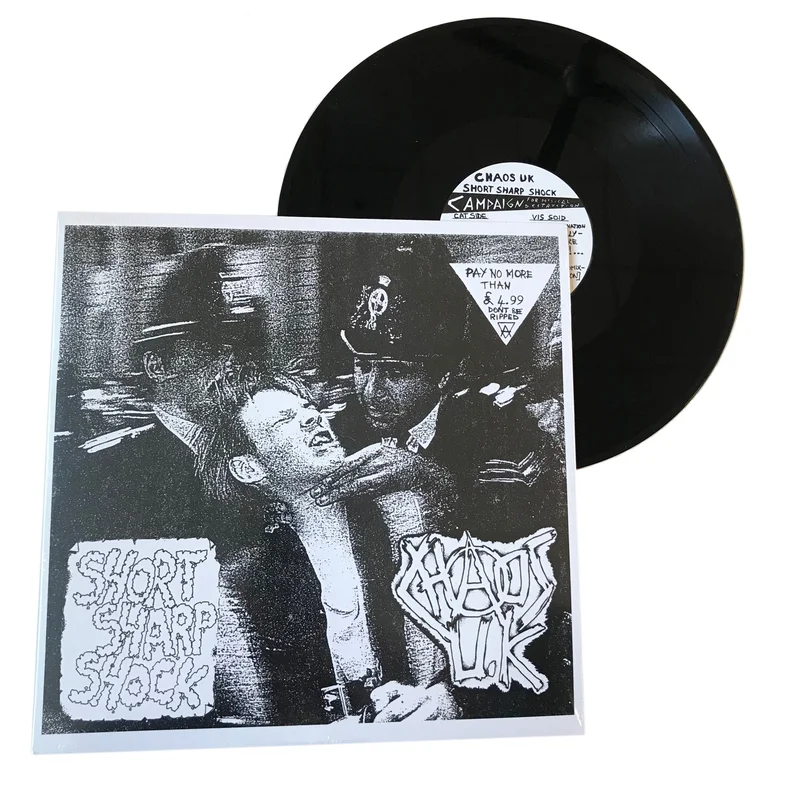 Chaos UK: Short Sharp Shock 12"