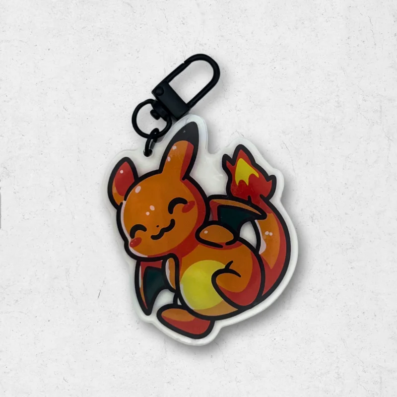 Charizard pokmon acrylic keychain