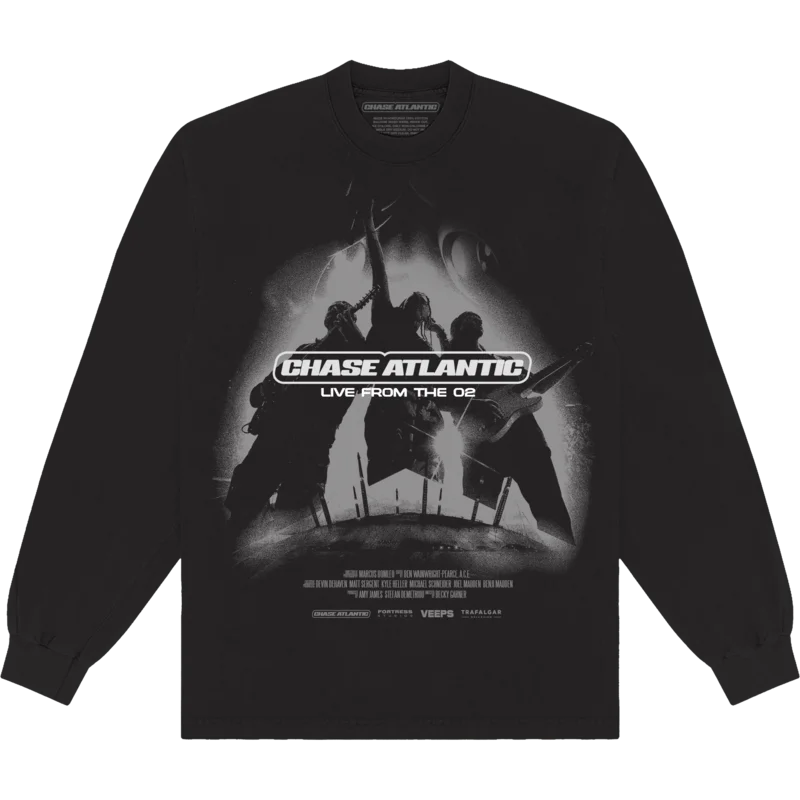 CHASE ATLANTIC "LIVE FROM THE O2" LIMITED EDITION EXCLUSIVE LONG SLEEVE