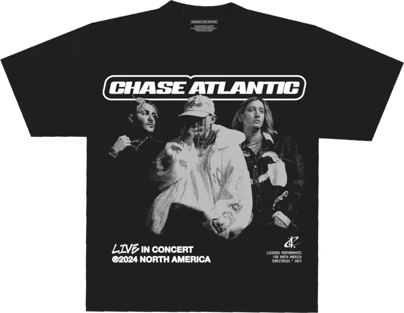 CHASE ATLANTIC 'LIVE IN CONCERT' T-SHIRT