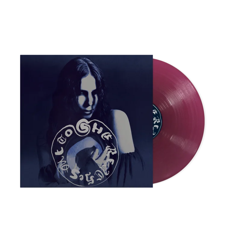 CHELSEA WOLFE SHE REACHES OUT TO SHE REACHES OUT TO SHE LP - EXCLUSIVE - LTD. 500 -  TRANSLUCENT BERRY