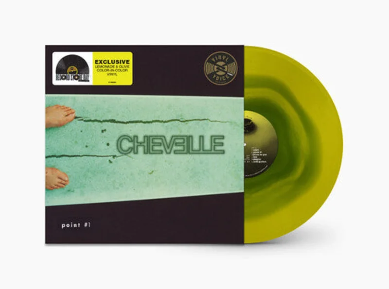 CHEVELLE 'POINT #1' LP - LEMONADE/OLIVE