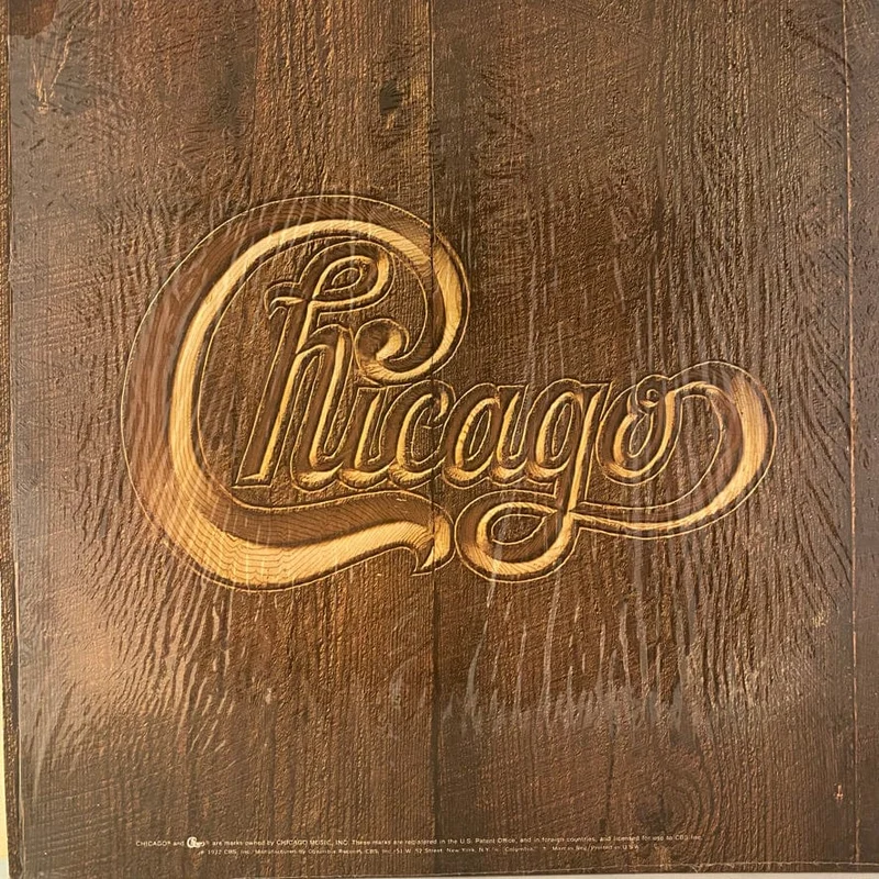 CHICAGO 'CHICAGO V' LP - GOLD