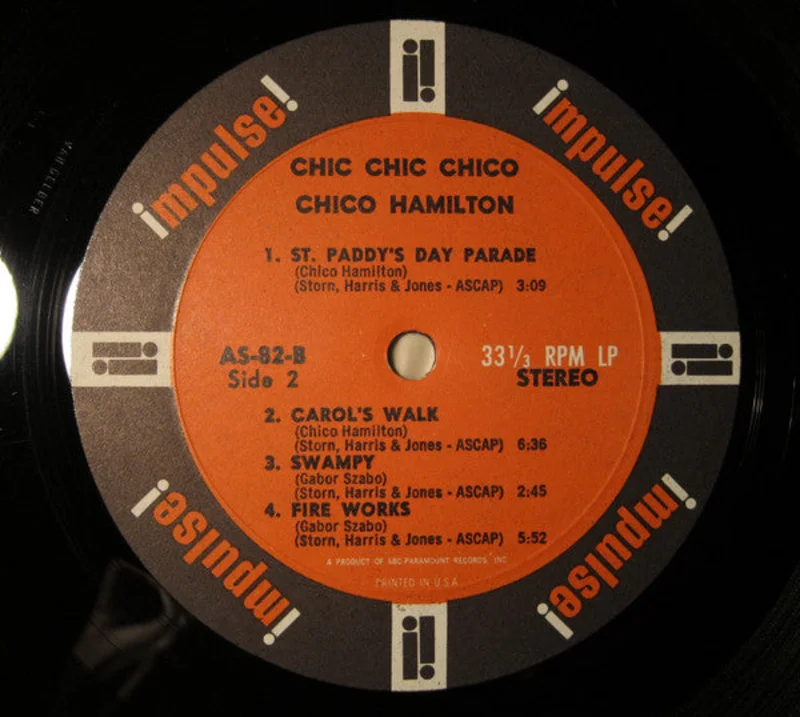 Chico Hamilton: Chic Chic Chico 12"