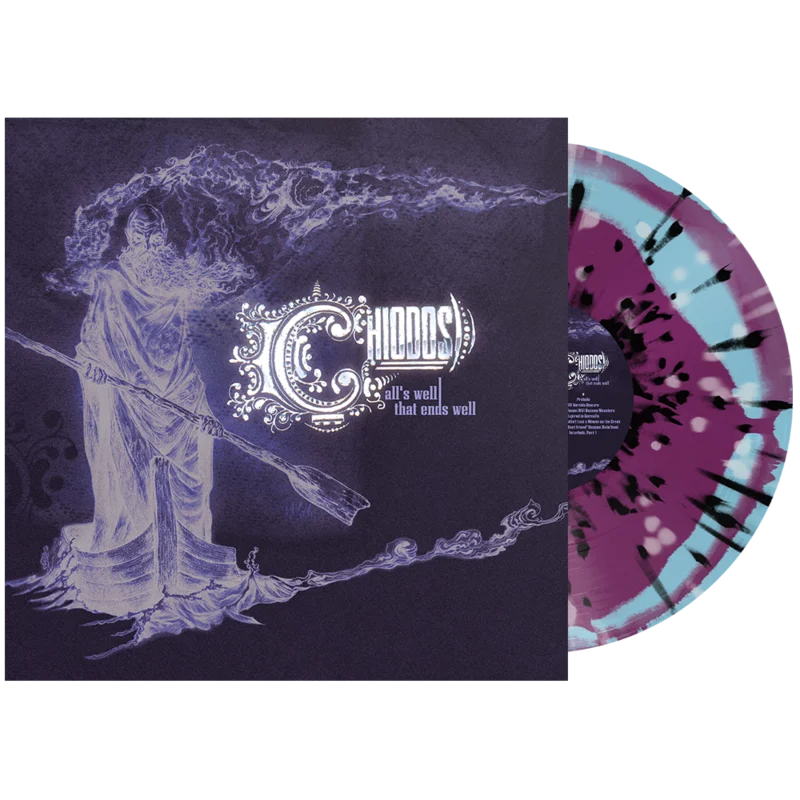 CHIODOS ALL'S WELL THAT ENDS WELL 20TH ANNIVERSARY LP - EXCLUSIVE - LTD. 300 - PURPLE/BABY BLUE/BLACK/WHITE/SPLATTER