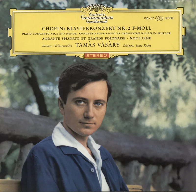 Chopin Chopin: Klavierkonzert Nr. 2 F-Moll  Andante Spianato Et Grande Polonaise  Nocturne German Vinyl LP