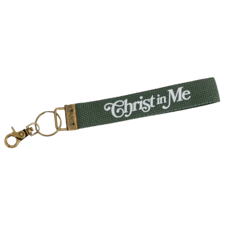 Christ In Me Wristlet Keychain