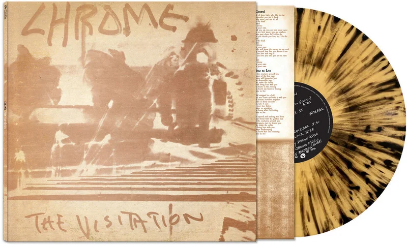 Chrome: The Visitation 12" (Black/Gold Splatter vinyl)