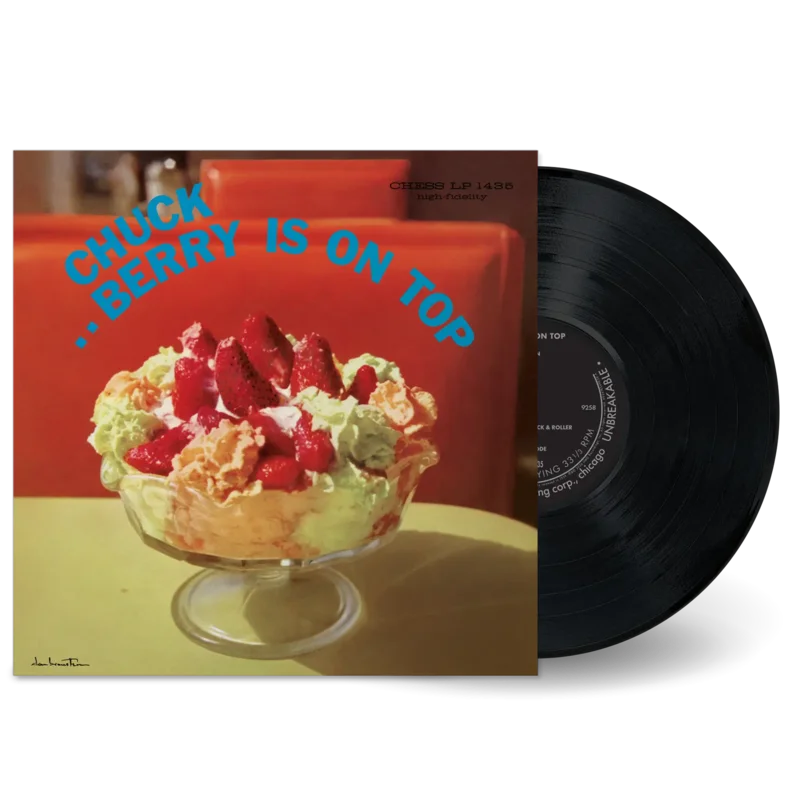 CHUCK BERRY - BERRY IS ON TOP - CHESS 75 SERIES - VINYL LP