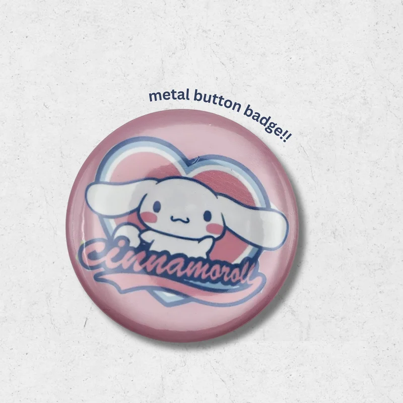 Cinnamoroll button pin