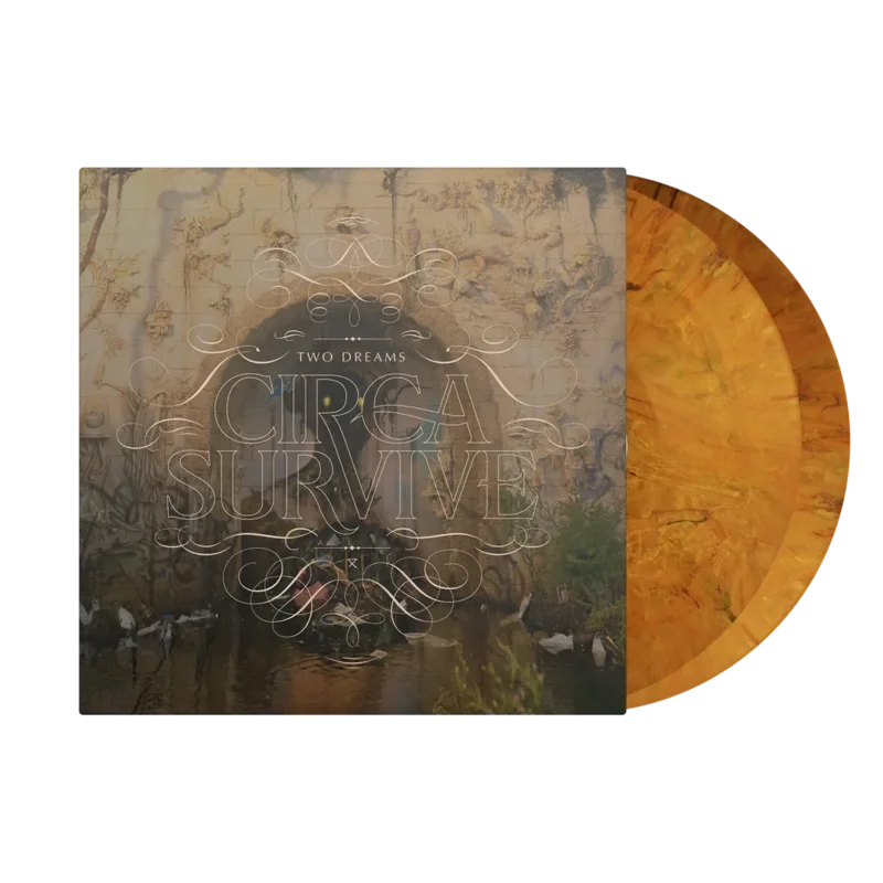 CIRCA SURVIVE TWO DREAMS 2LP - EXCLUSIVE - LTD. 500 - GOLDEN MARBLE