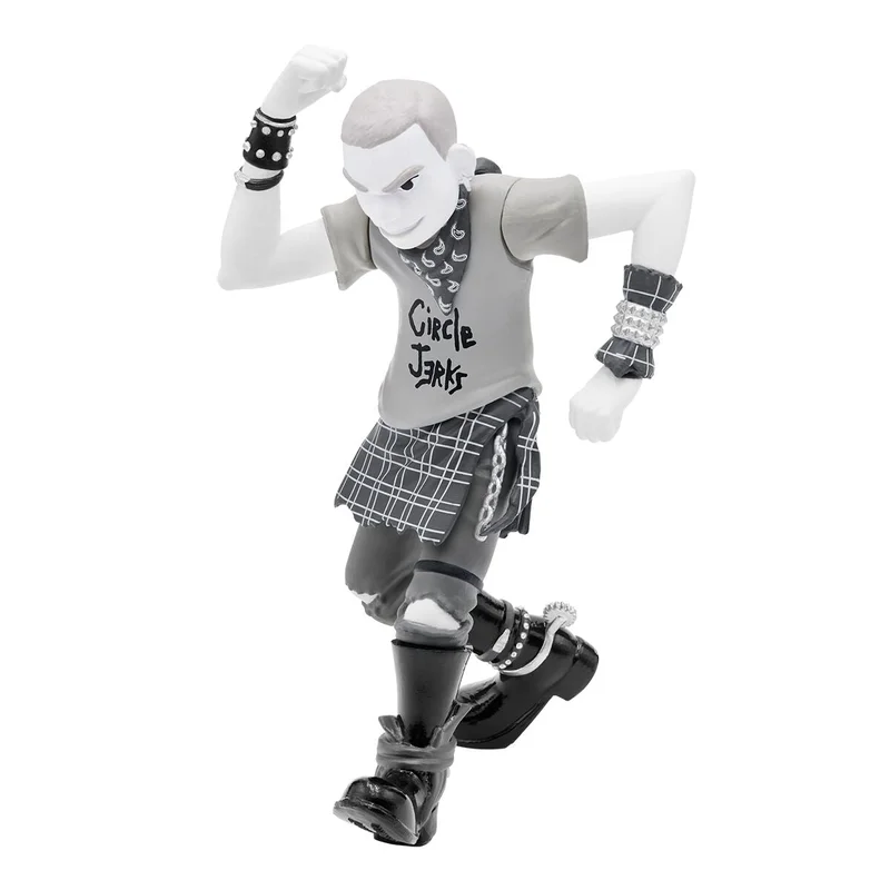 CIRCLE JERKS SKANK MAN REACTION FIGURE - GRAYSCALE