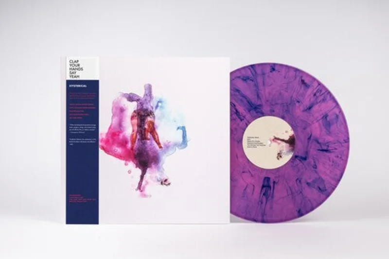 CLAP YOUR HANDS SAY YEAH 'HYSTERICAL' LP - BLUE MARBLE
