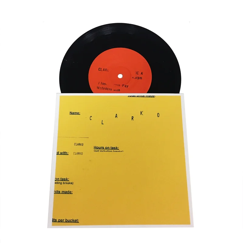 Clarko: Medeocre Man 7"