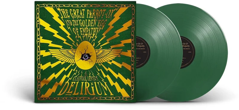 Claypool Lennon Delirium: The Great Parrot-Ox and the Golden Egg of Empathy 12" (Opaque Green with 24 Page Comic Book) (PRE-ORDER)