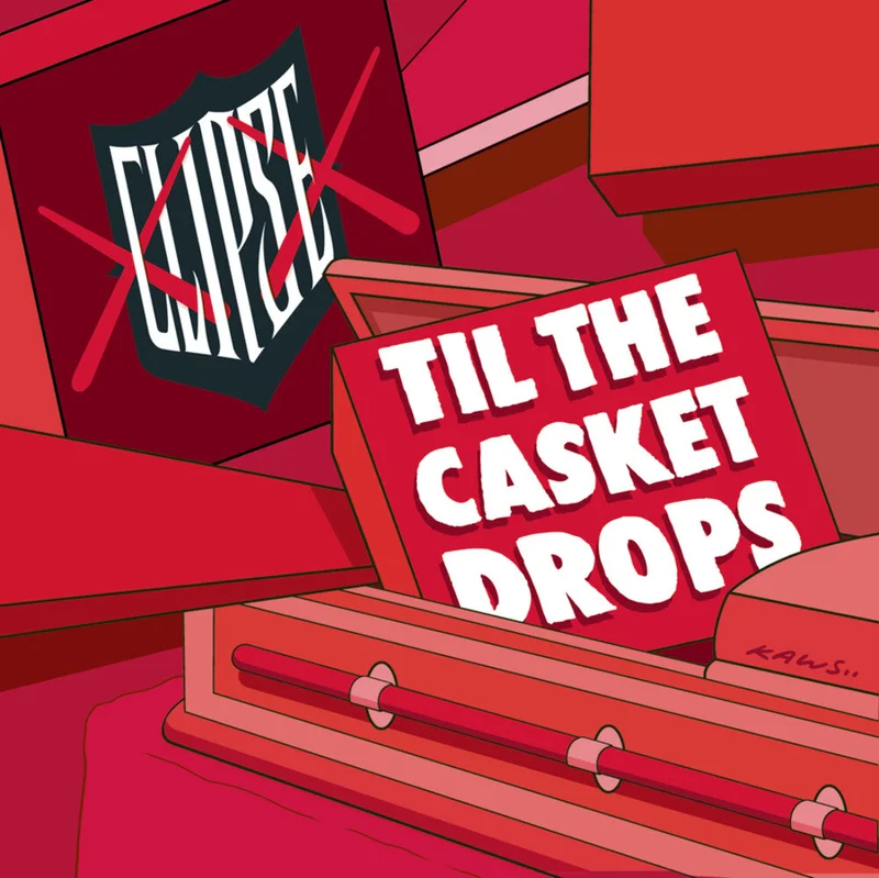 Clipse: Til The Casket Drops 12" (white vinyl)