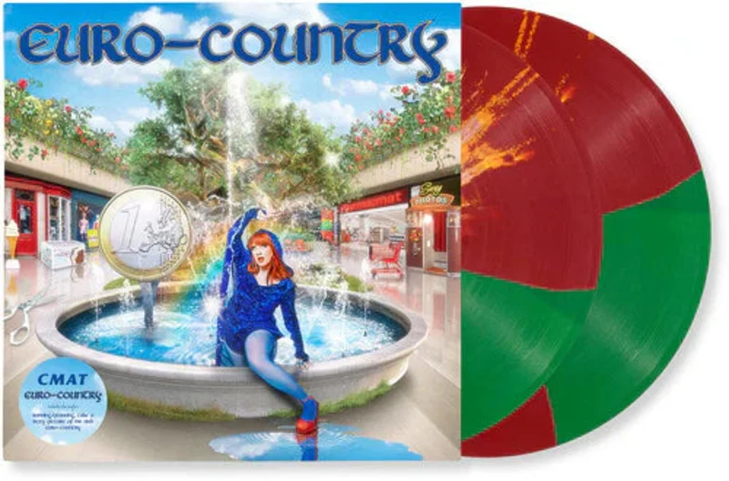 CMAT 'EURO-COUNTRY' 2LP - BUTTERFLY EFFECT GREEN/RED/YELLOW